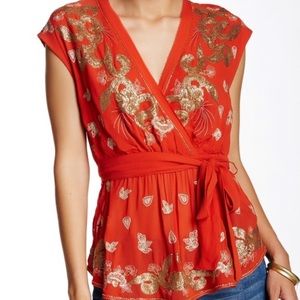 free people oh la la top